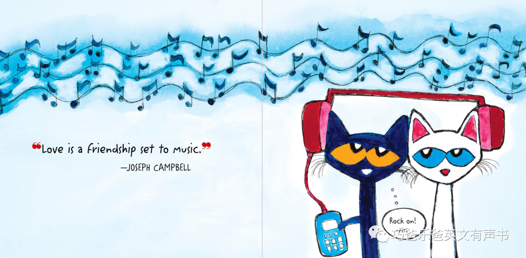 Pete the Cat's Groovy Guide to Love by James Dean高清绘本内页4-巧爸乐爸-绘本推荐