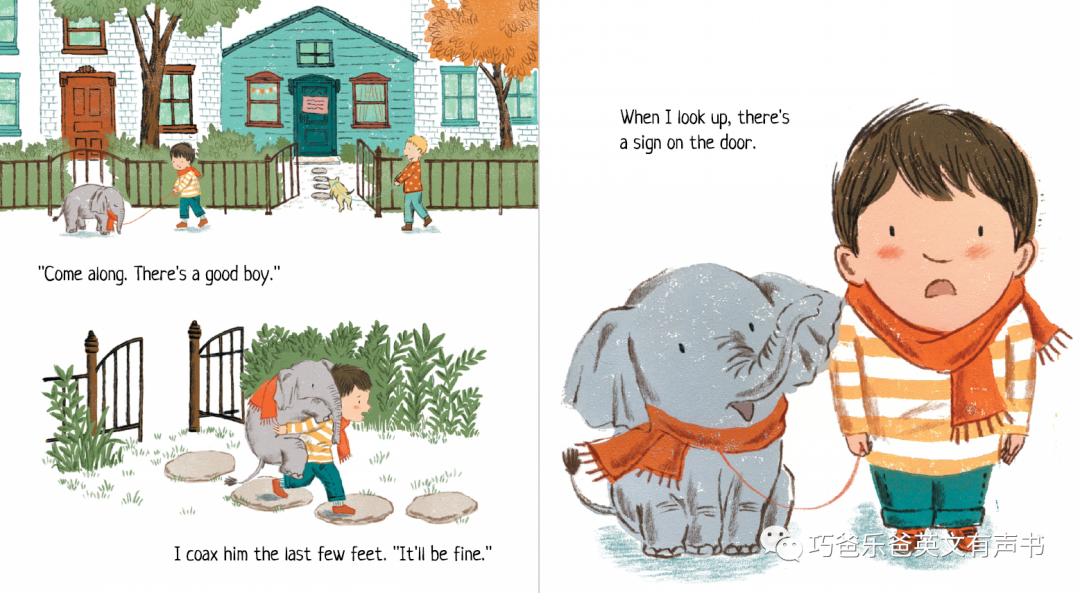 Strictly No Elephants by Lisa Mantchev高清绘本内页11-巧爸乐爸-绘本推荐