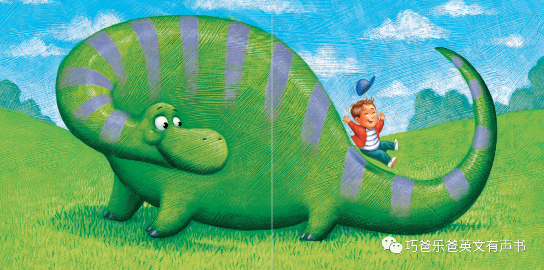 Dinosaur Pet by Marc Sedaka高清绘本内页6-巧爸乐爸-绘本推荐