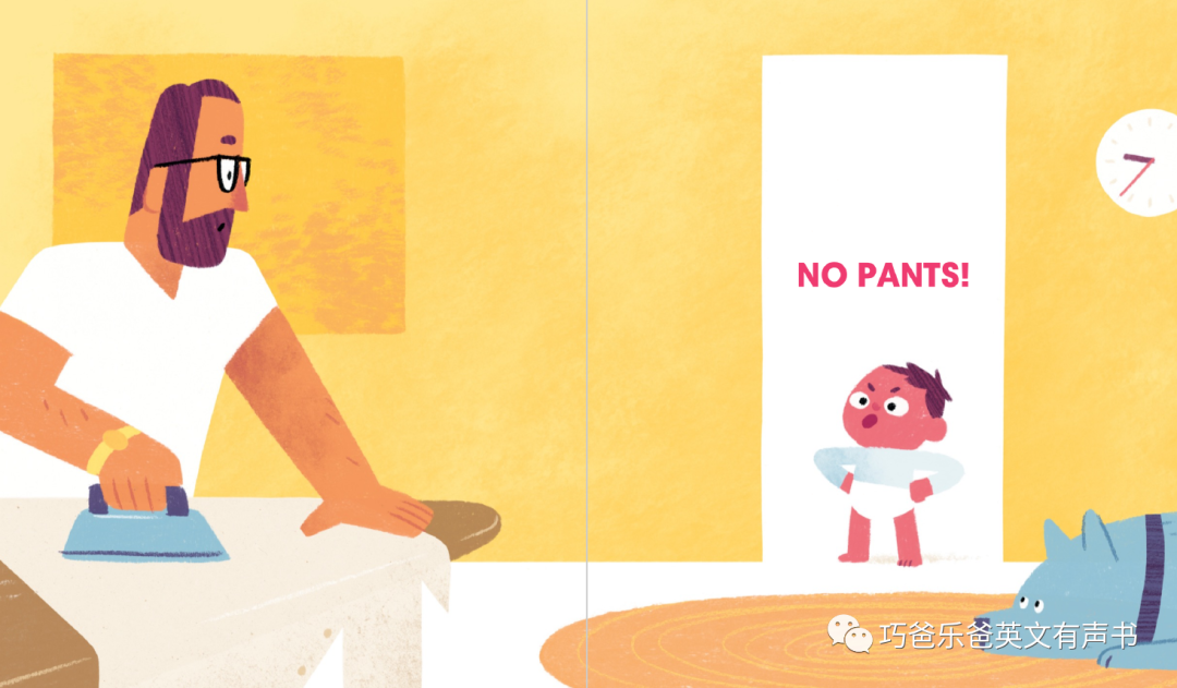No Pants! by Jacob Grant高清绘本内页7-巧爸乐爸-绘本推荐