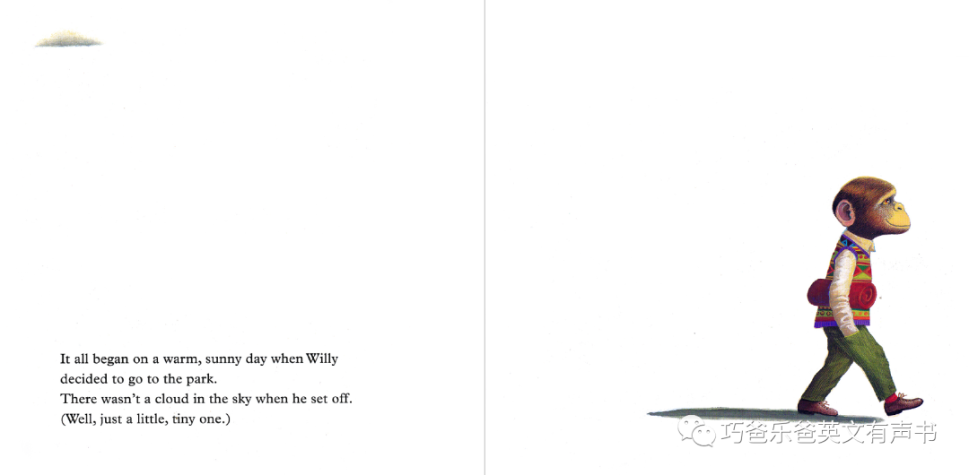 Willy and the Cloud by Anthony Browne高清绘本内页6-巧爸乐爸-绘本推荐