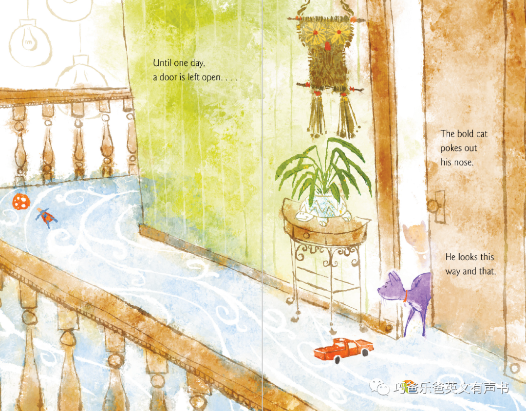 Twisty-Turny House by Lisa Mantchev高清绘本内页10-巧爸乐爸-绘本推荐