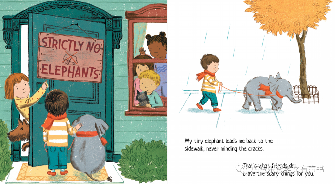 Strictly No Elephants by Lisa Mantchev高清绘本内页12-巧爸乐爸-绘本推荐