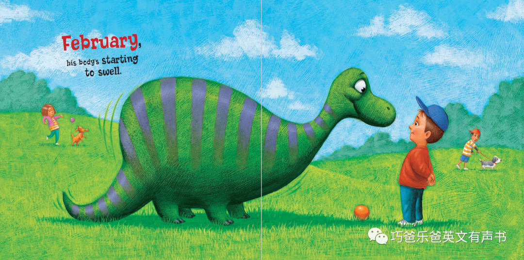 Dinosaur Pet by Marc Sedaka高清绘本内页9-巧爸乐爸-绘本推荐