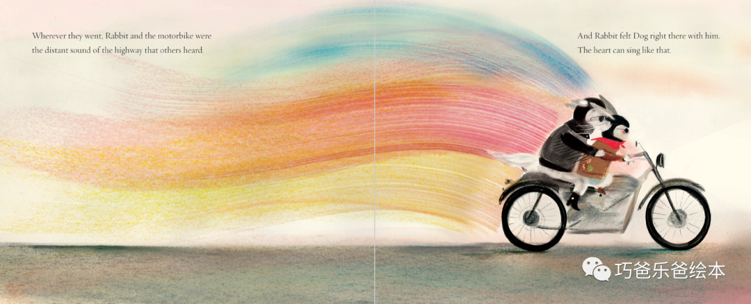 Rabbit and the Motorbike by Sarah Jacoby高清绘本内页20-巧爸乐爸-绘本推荐