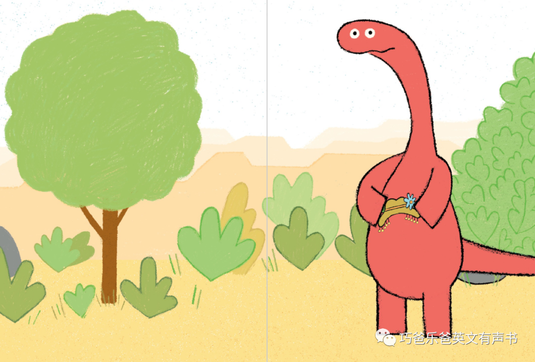 那只害羞的恐龙 Crunch the Shy Dinosaur by Cirocco Dunlap高清绘本内页16-巧爸乐爸-绘本推荐
