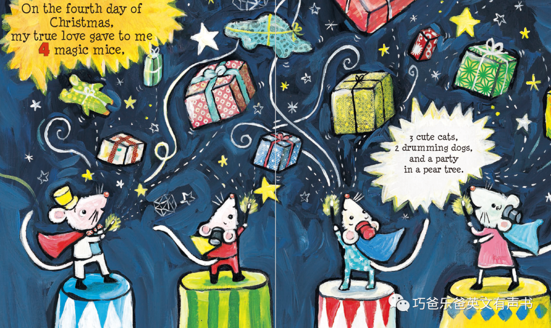 The Twelve Days of Christmas by Jane Cabrera高清绘本内页9-巧爸乐爸-绘本推荐