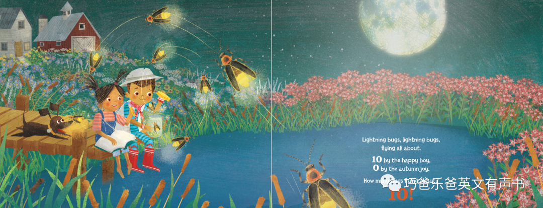 100 Bugs! A Counting Book by Kate Narita高清绘本内页18-巧爸乐爸-绘本推荐