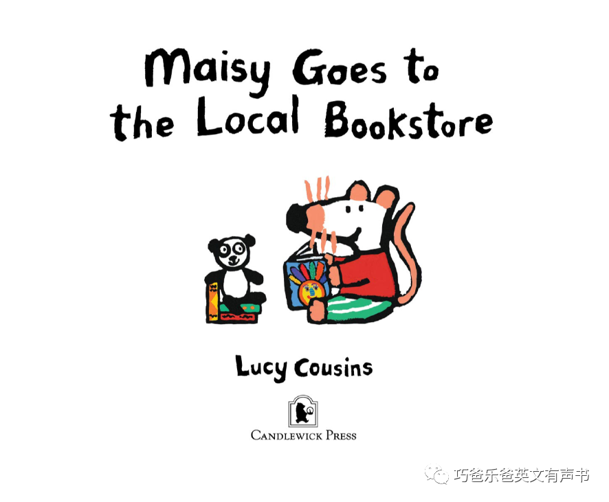 Maisy 去当地书店Maisy goes to the local bookstore高清绘本内页4-巧爸乐爸-绘本推荐