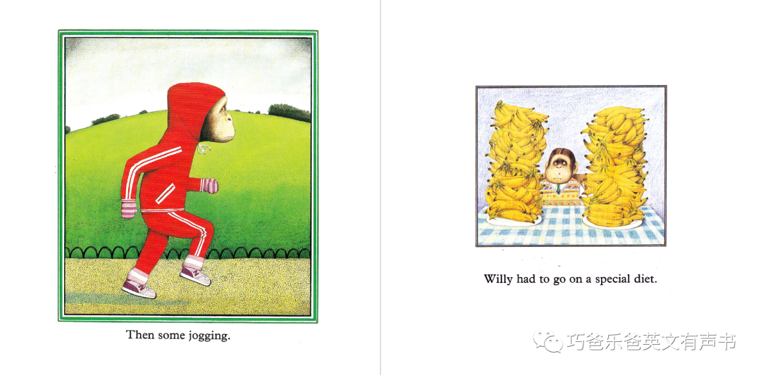 Willy the Wimp by  Anthony Browne高清绘本内页9-巧爸乐爸-绘本推荐