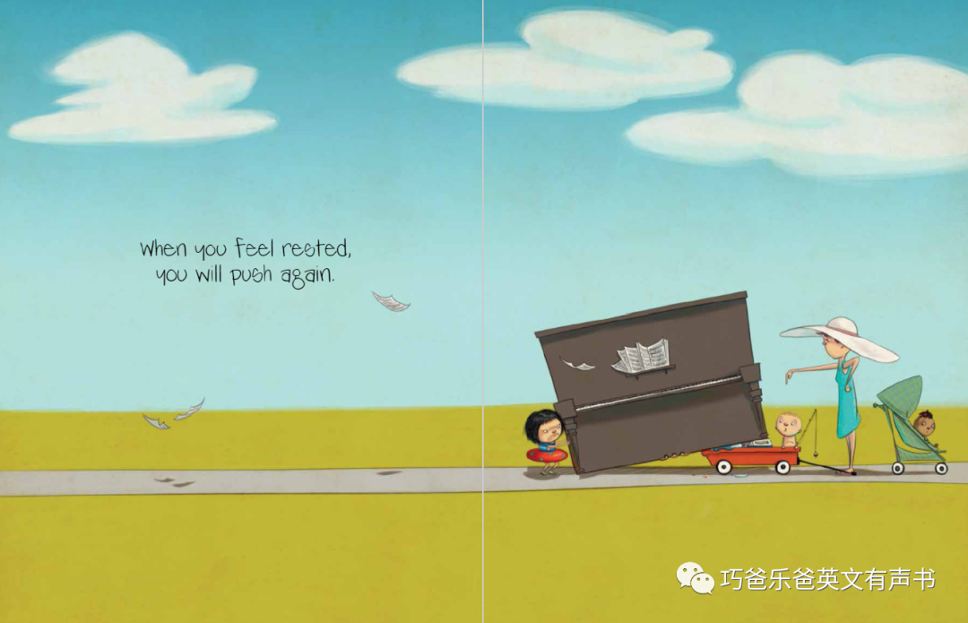 If You Ever Want To Bring A Piano To The Beach, Don't!高清绘本内页9-巧爸乐爸-绘本推荐