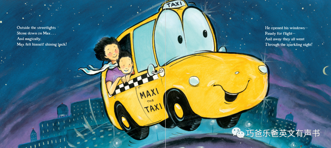 Maxi the Little Taxi By Elizabeth Upton高清绘本内页15-巧爸乐爸-绘本推荐