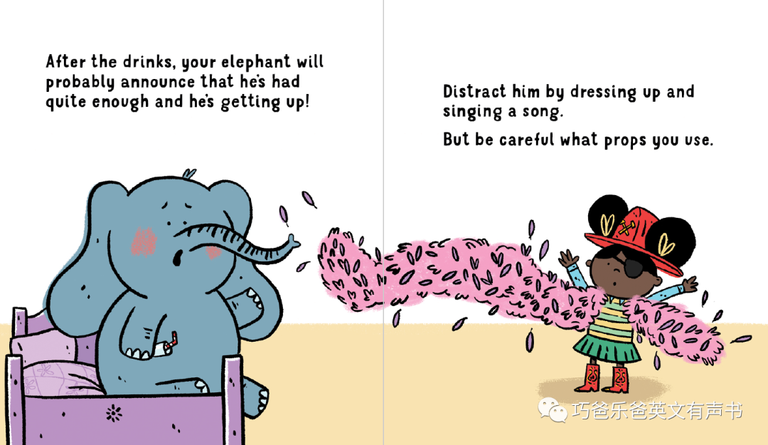 When Your Elephant Has the Sniffles By Susanna高清绘本内页13-巧爸乐爸-绘本推荐