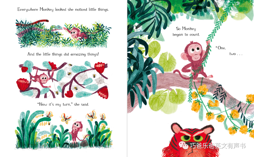 Little Monkey  by Marta Altes高清绘本内页13-巧爸乐爸-绘本推荐