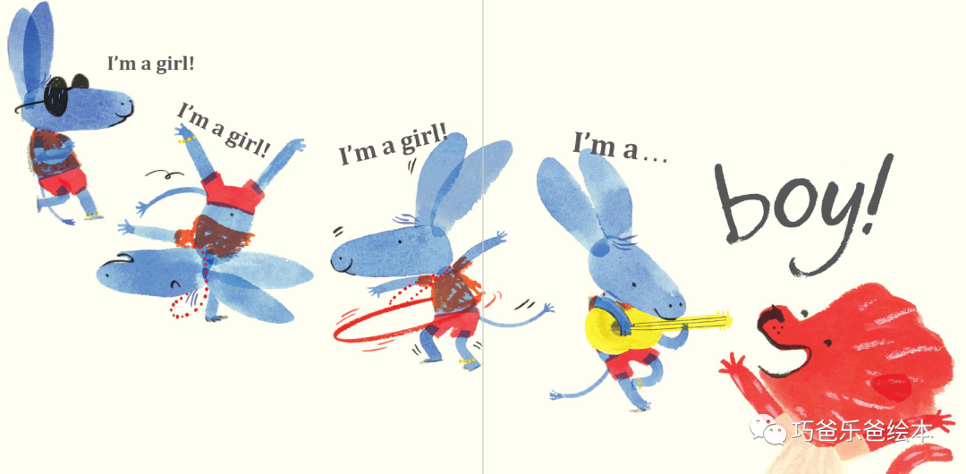 I'm a Girl! by Yasmeen Ismail高清绘本内页18-巧爸乐爸-绘本推荐