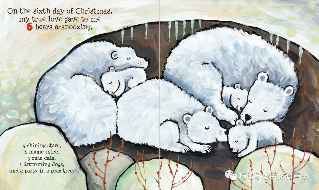 The Twelve Days of Christmas by Jane Cabrera高清绘本内页11-巧爸乐爸-绘本推荐