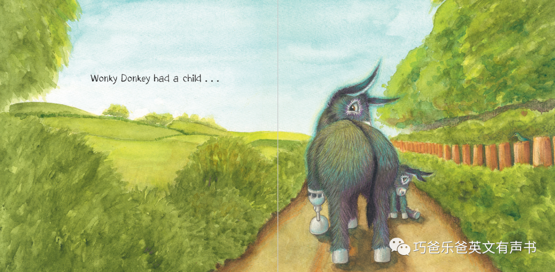 The Dinky Donkey by Craig Smith高清绘本内页4-巧爸乐爸-绘本推荐