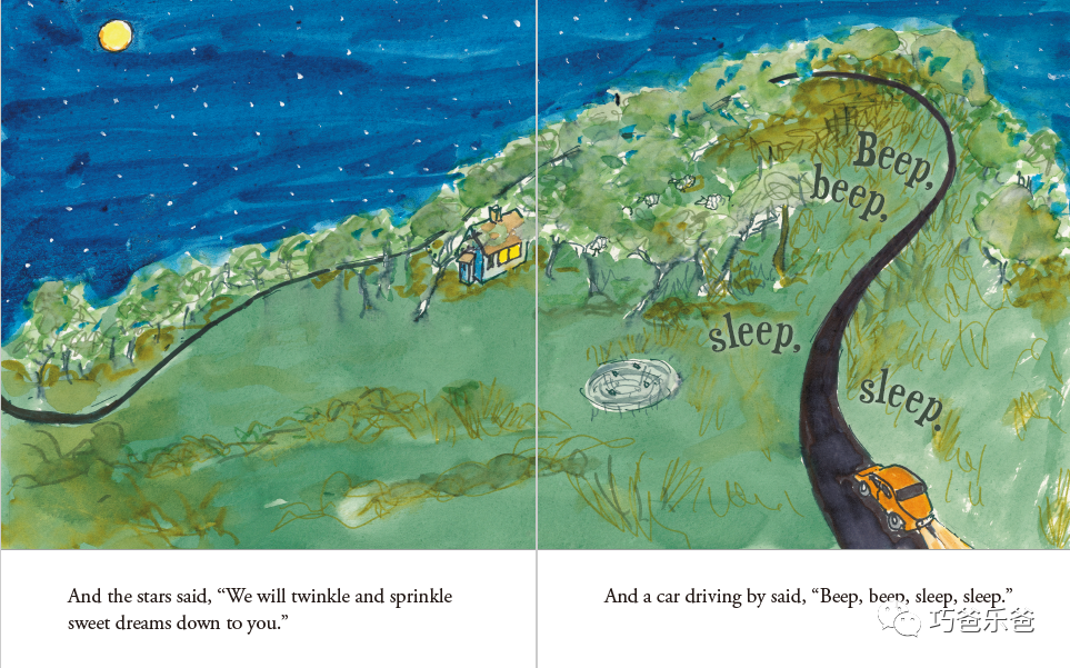 No Go Sleep! by Kate Feiffer Jules Feiffer高清绘本内页-巧爸乐爸-绘本推荐