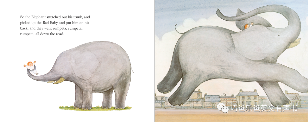The Elephant and the Bad Baby By Elfrida Vipont高清绘本内页7-巧爸乐爸-绘本推荐