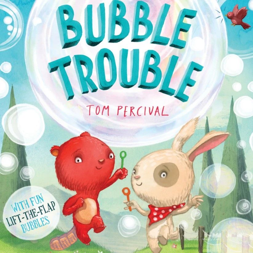 【往期绘本推荐】Bubble Trouble by Tom Percival绘本封面-缩略图-巧爸乐爸-绘本推荐