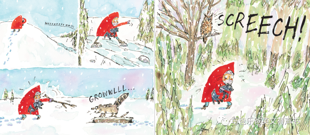 雪地里的狼 Wolf in the Snow by Matthew Cordell高清绘本内页12-巧爸乐爸-绘本推荐