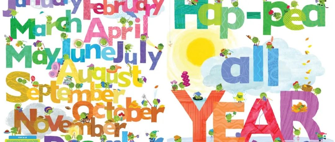 Hap-Pea All Year! by Keith Baker绘本封面-缩略图-巧爸乐爸-绘本推荐
