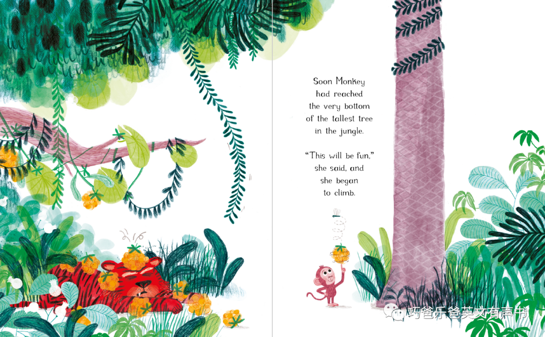 Little Monkey  by Marta Altes高清绘本内页15-巧爸乐爸-绘本推荐