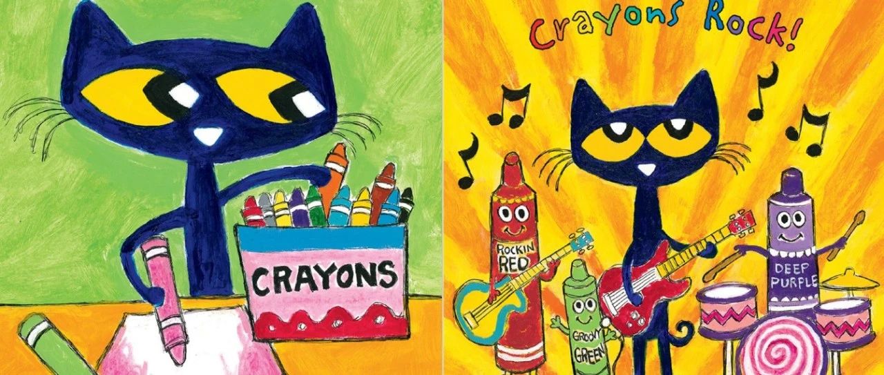 Pete the Cat Crayons Rock! by James Dean绘本封面-缩略图-巧爸乐爸-绘本推荐