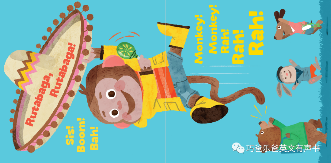 Spunky Little Monkey By Bill Martin Jr.高清绘本内页18-巧爸乐爸-绘本推荐