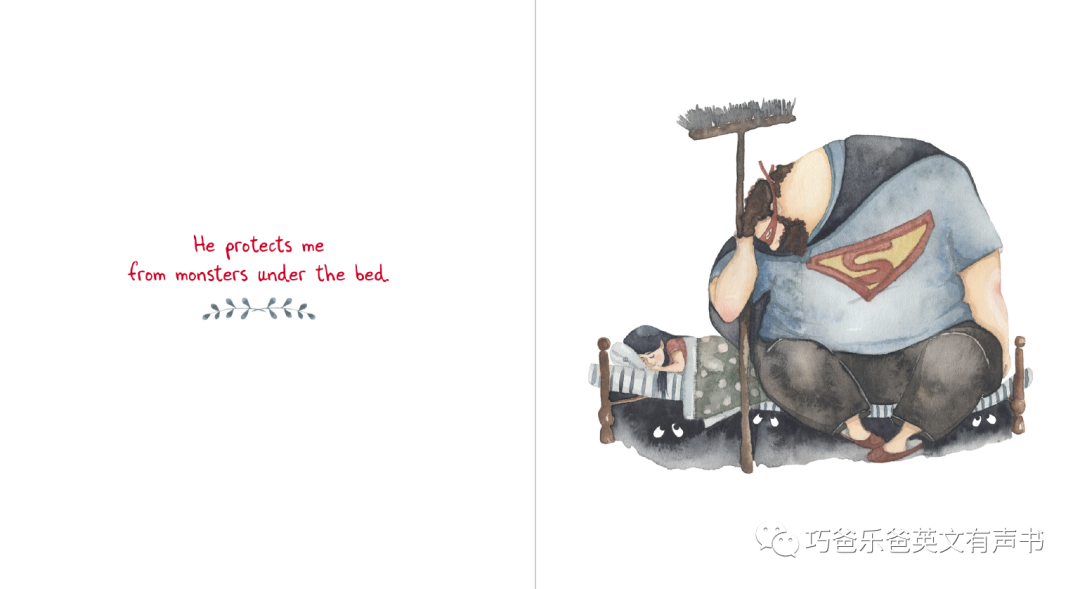 爸爸在身旁 DAD BY MY SIDE by Soosh高清绘本内页16-巧爸乐爸-绘本推荐