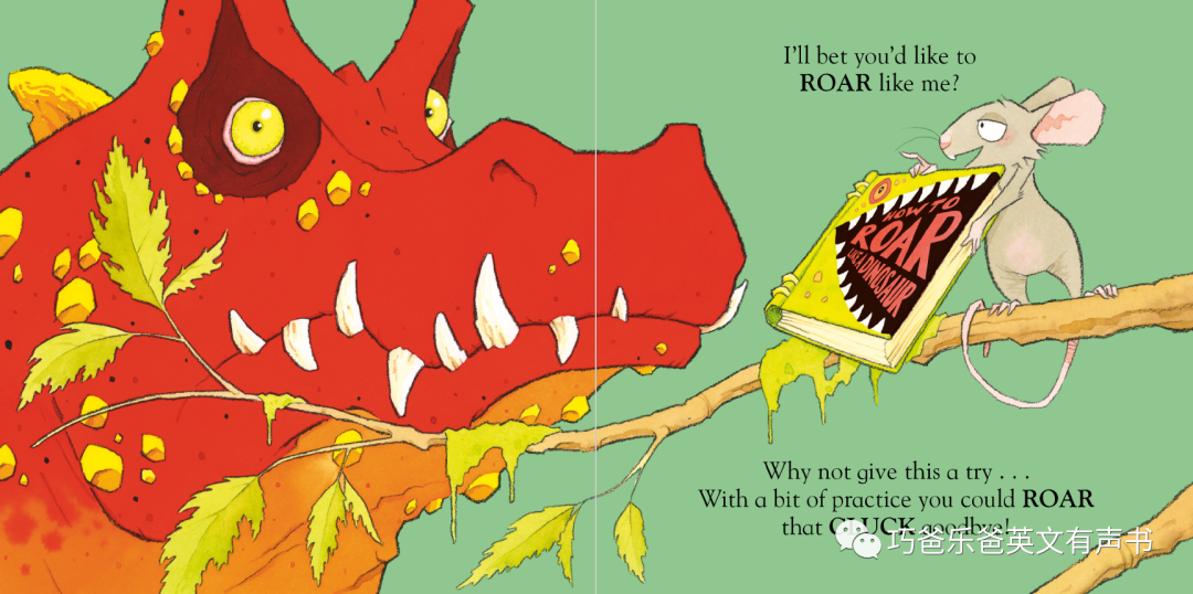 I Can Roar Like a DinosaurBy Karl Newson高清绘本内页15-巧爸乐爸-绘本推荐