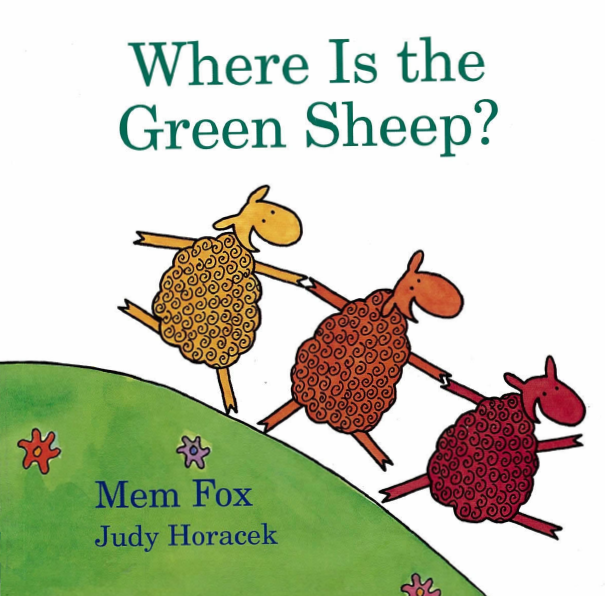 绿绵羊在哪儿？ Where Is the Green Sheep Mem Fox高清绘本内页1-巧爸乐爸-绘本推荐