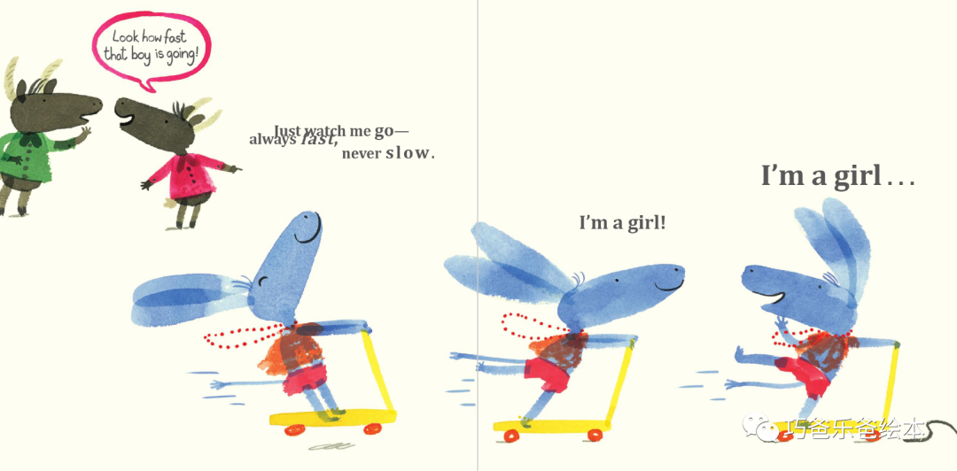 I'm a Girl! by Yasmeen Ismail高清绘本内页9-巧爸乐爸-绘本推荐
