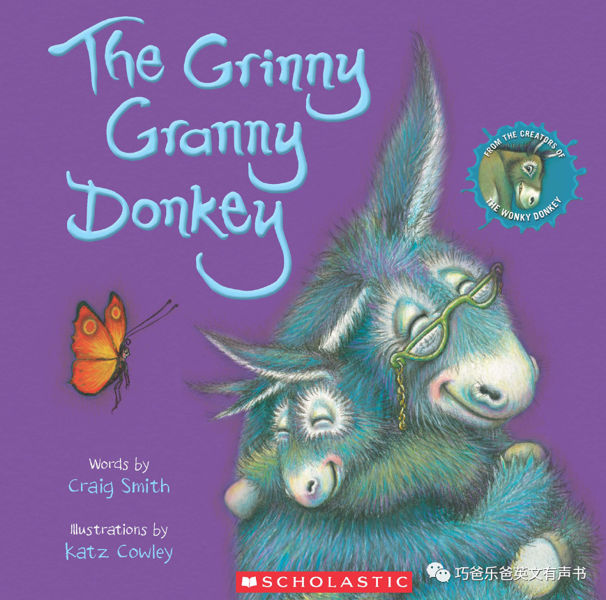 憨笑的驴子奶奶 The Grinny Granny Donkey by Craig Smith高清绘本内页1-巧爸乐爸-绘本推荐