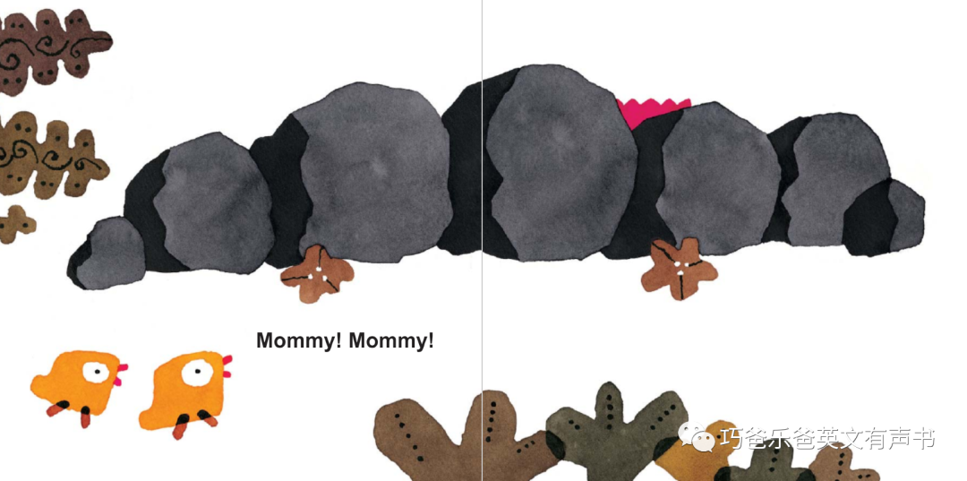 【往期绘本推荐】Mommy! Mommy!   by Taro Gomi高清绘本内页5-巧爸乐爸-绘本推荐