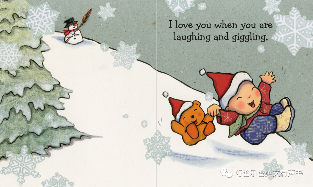 两本超值推荐 I Love You Through and Through at Christmas, Too!高清绘本内页7-巧爸乐爸-绘本推荐
