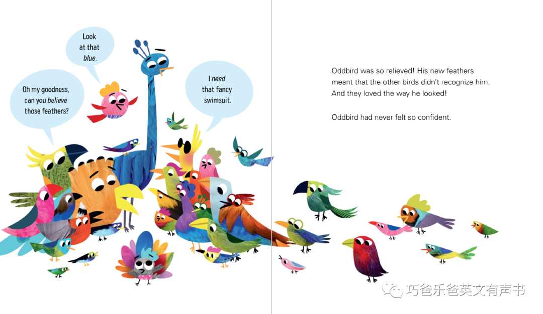 怪鸟 Oddbird by Derek Desierto高清绘本内页13-巧爸乐爸-绘本推荐