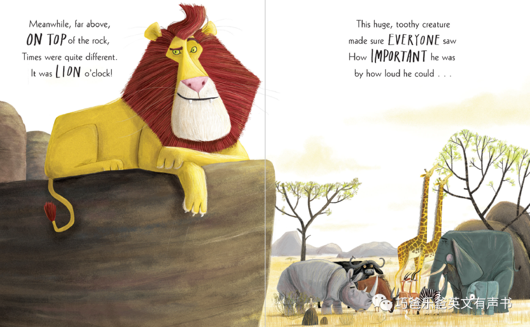 The Lion Inside by Rachel Bright and Jim Field高清绘本内页7-巧爸乐爸-绘本推荐