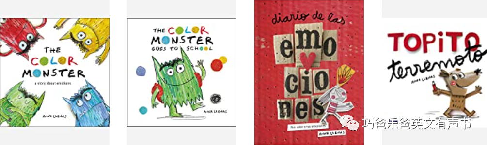 the color monster goes to school by  Anna Llenas高清绘本内页23-巧爸乐爸-绘本推荐