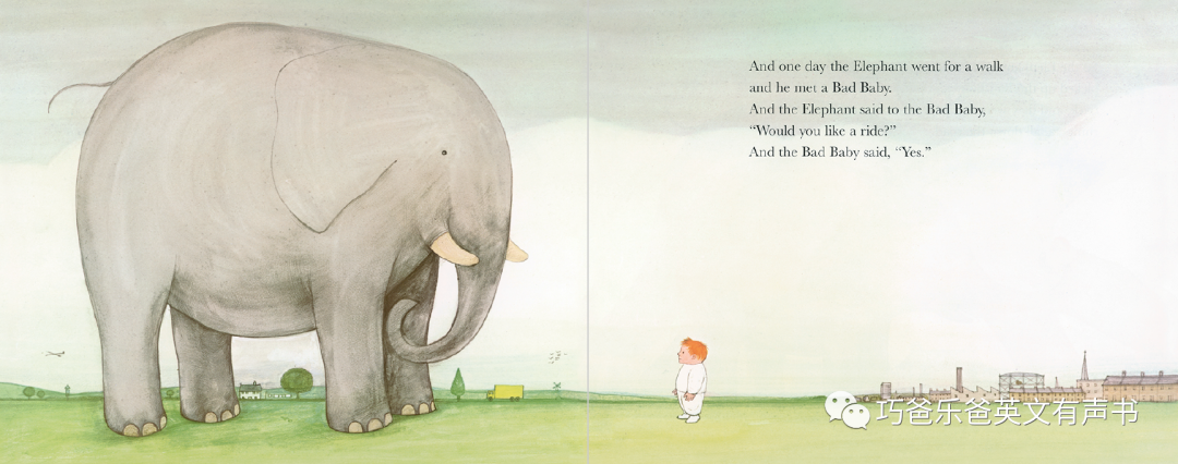 The Elephant and the Bad Baby By Elfrida Vipont高清绘本内页6-巧爸乐爸-绘本推荐