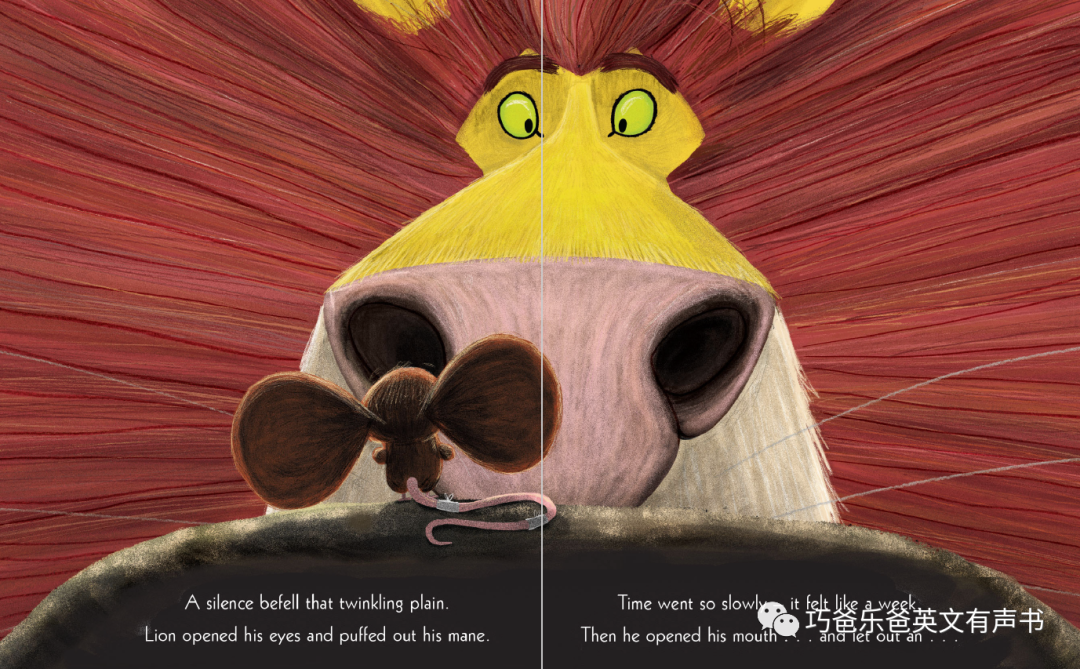 The Lion Inside by Rachel Bright and Jim Field高清绘本内页15-巧爸乐爸-绘本推荐
