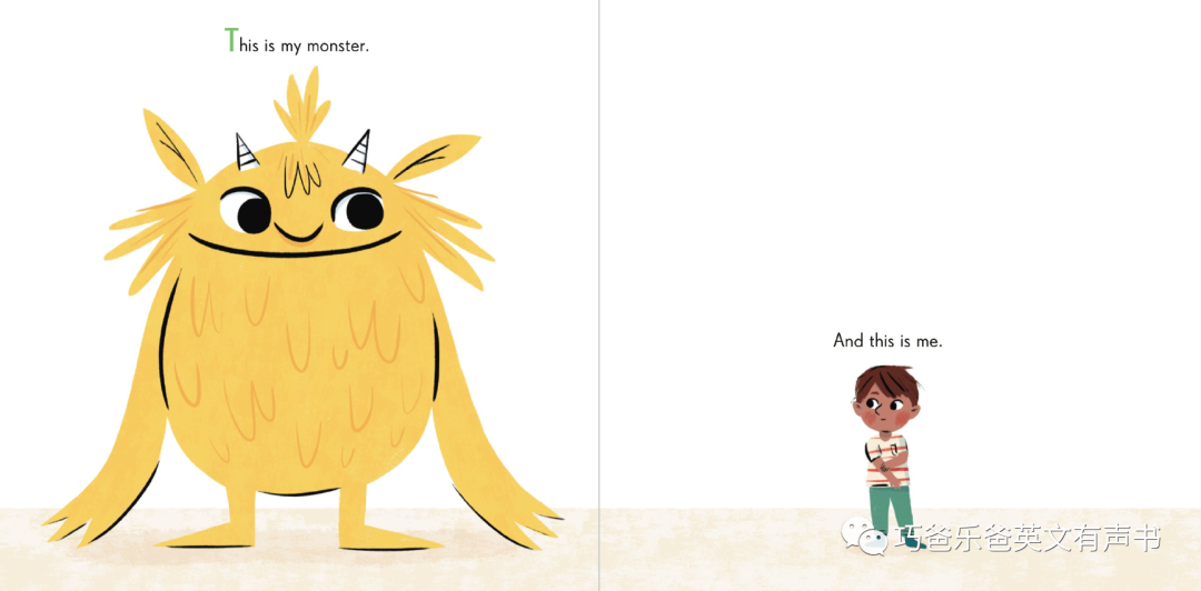 小怪兽和我 My Monster and Me by Nadiya Hussain高清绘本内页5-巧爸乐爸-绘本推荐