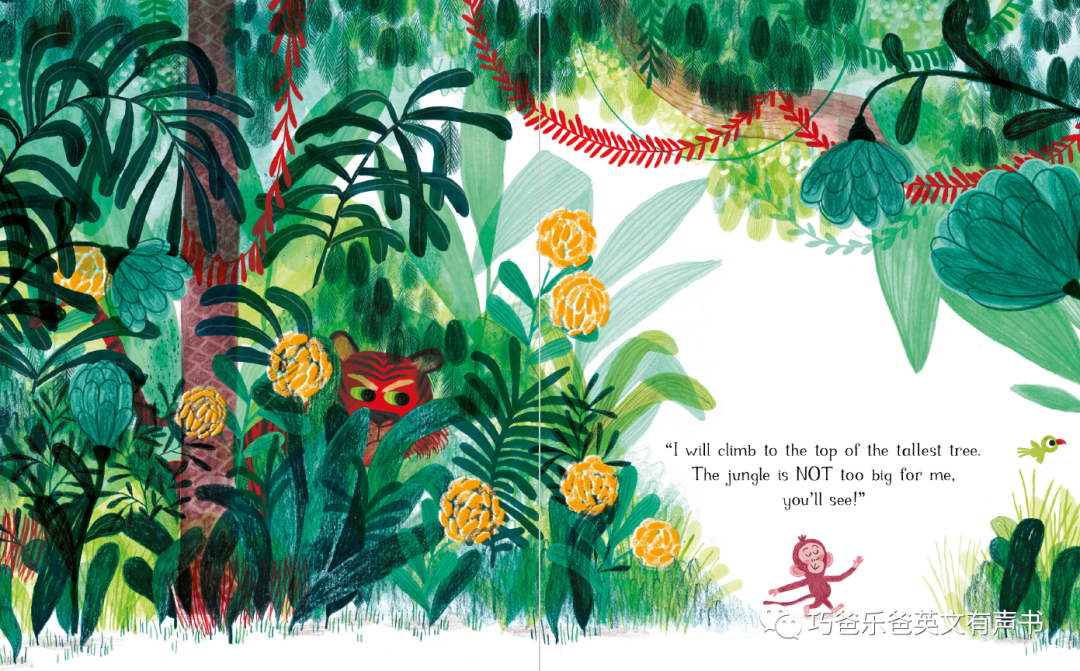 Little Monkey  by Marta Altes高清绘本内页11-巧爸乐爸-绘本推荐