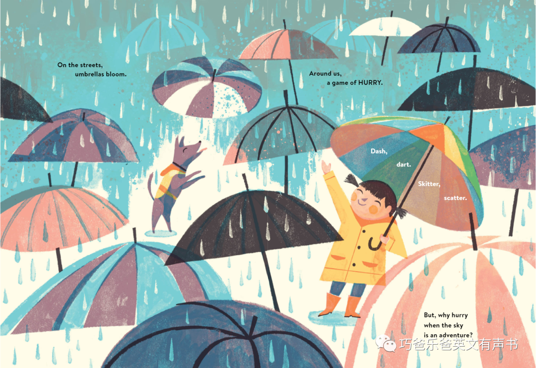 你好，雨天! Hello, Rain! By KYO MACLEAR高清绘本内页7-巧爸乐爸-绘本推荐