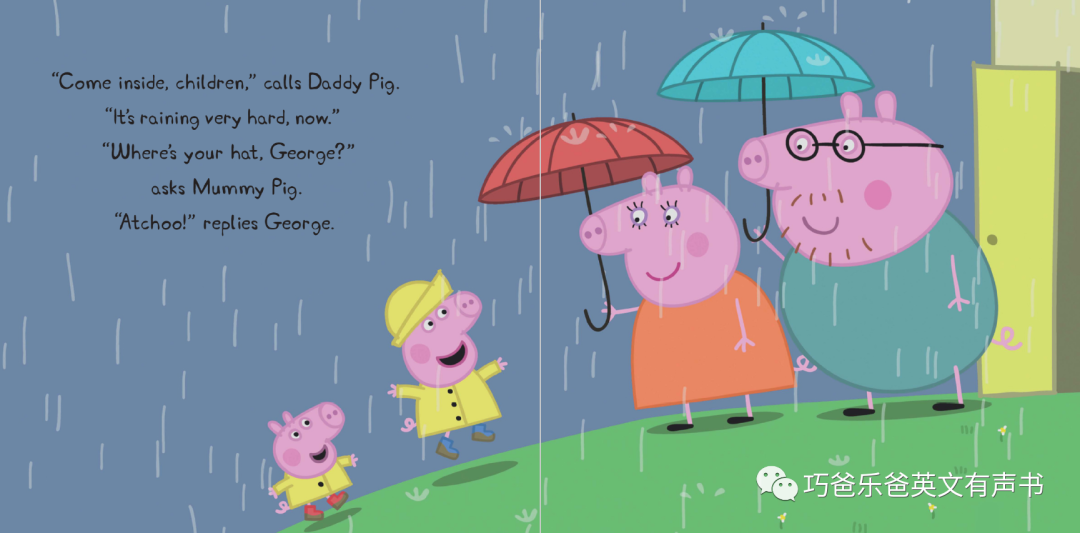 Peppa Pig系列 乔治感冒了 George Catches a Cold高清绘本内页6-巧爸乐爸-绘本推荐