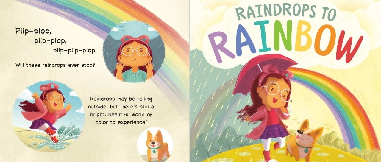 雨点变成彩虹 raindrops to Rainbow by John Micklos, Jr. post thumbnail image