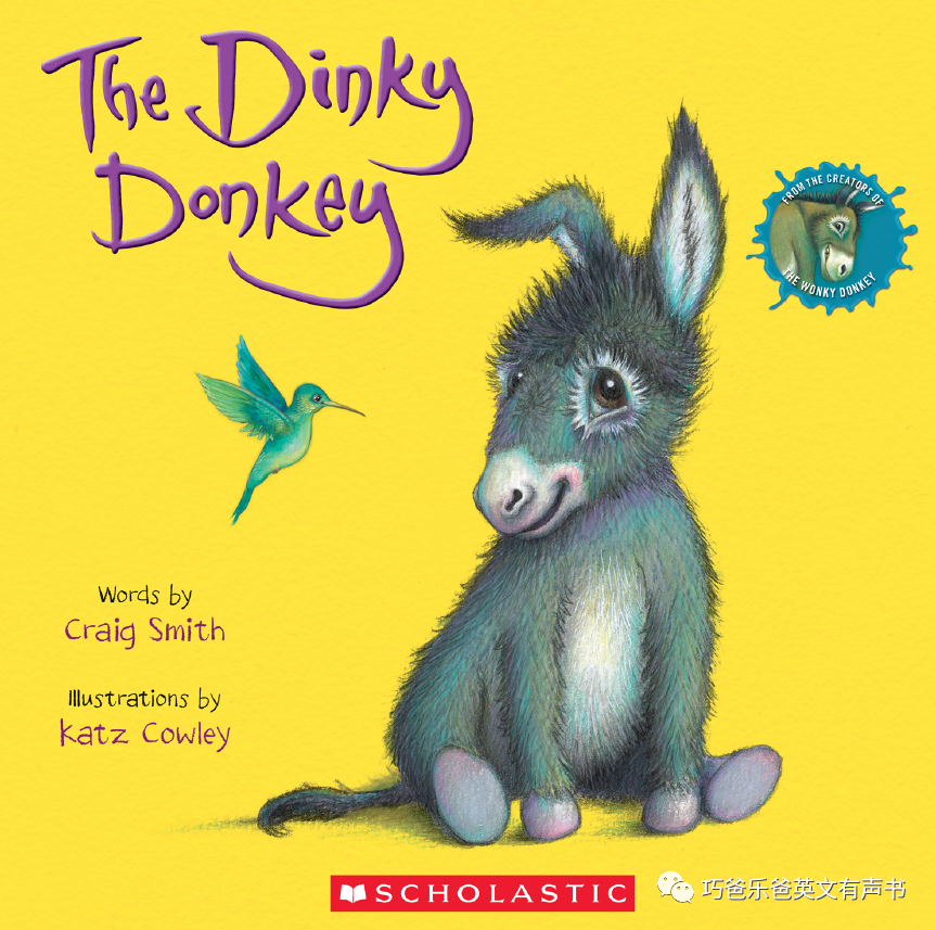 The Dinky Donkey by Craig Smith高清绘本内页1-巧爸乐爸-绘本推荐
