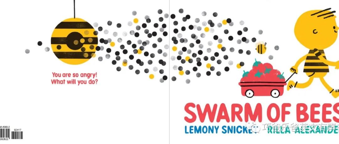 Swarm of Bees by Lemony Snicket绘本封面-缩略图-巧爸乐爸-绘本推荐
