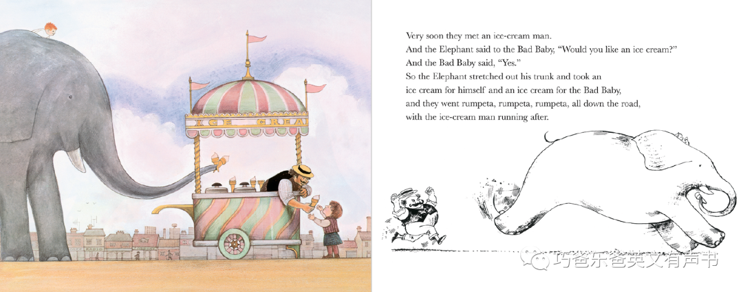 The Elephant and the Bad Baby By Elfrida Vipont高清绘本内页8-巧爸乐爸-绘本推荐