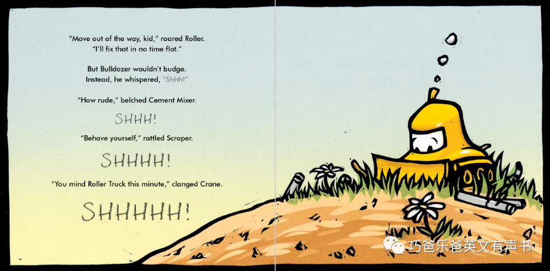 Bulldozer Helps Out by Candace Fleming高清绘本内页18-巧爸乐爸-绘本推荐